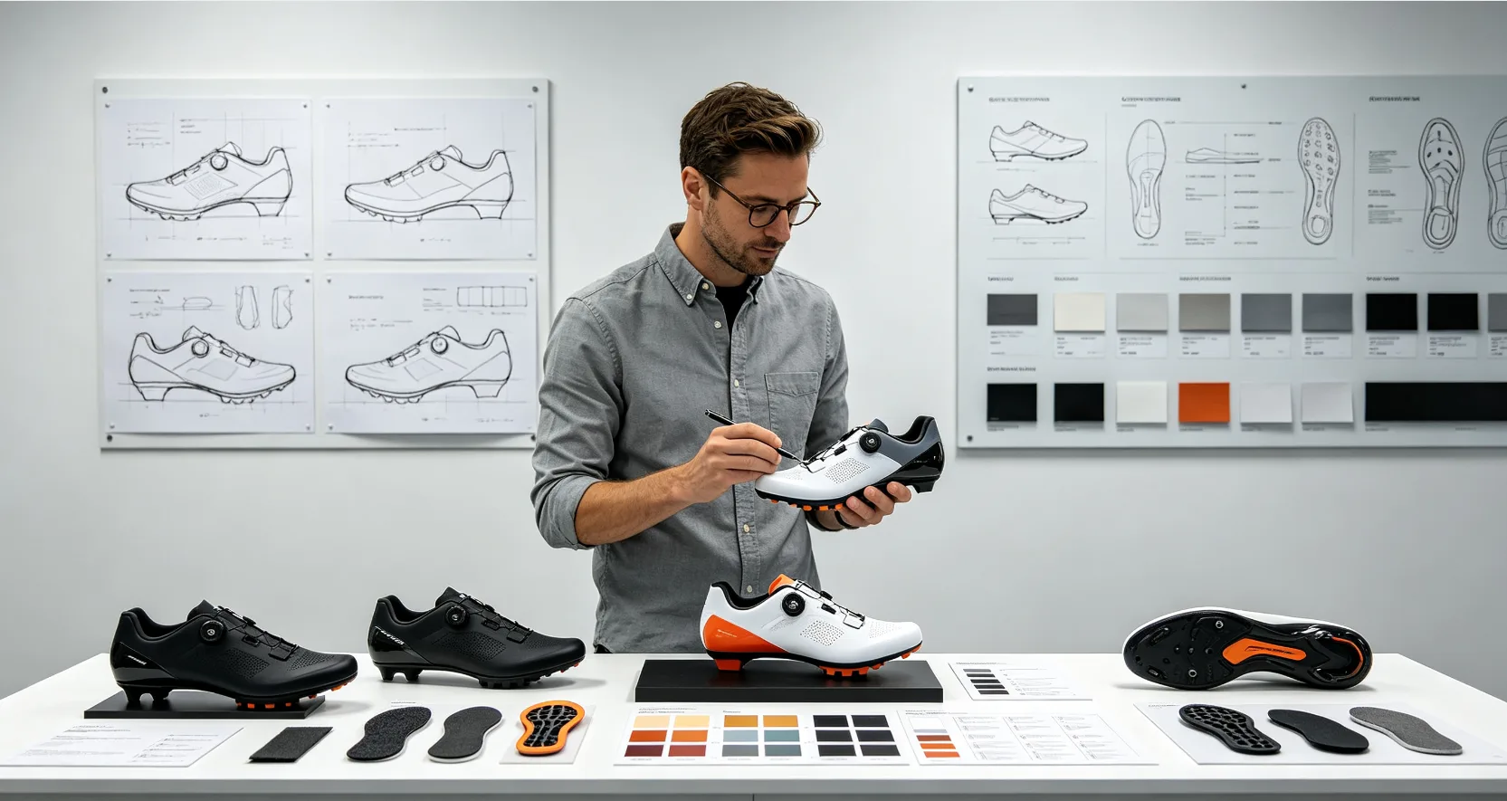 From Concept to Production: How Custom Cycling Shoes Are Developed by OEM Manufacturers 1 cycling shoe product development