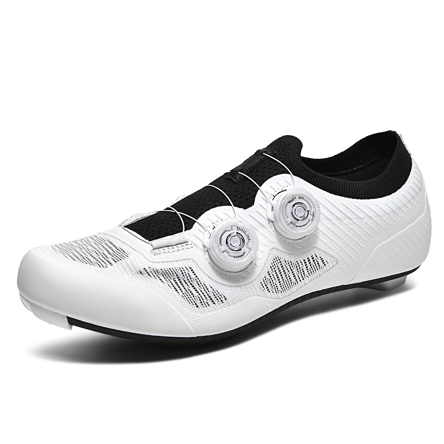 SQ-TB008 wide fit road cycling shoes with dual rotary closure